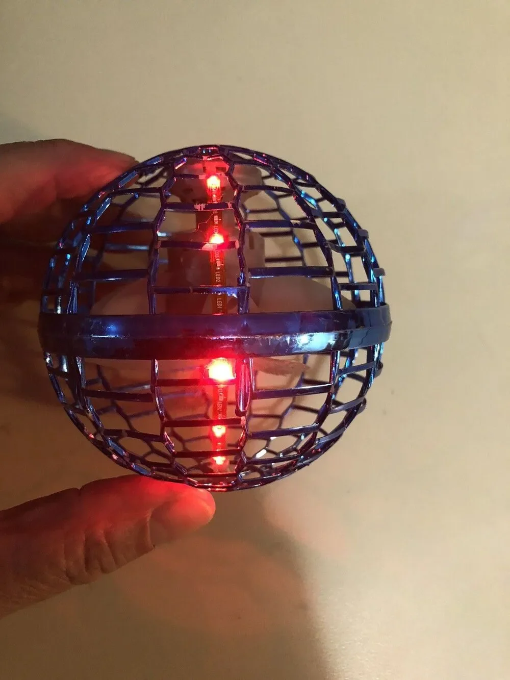 Flying Ball Smart AI Aerial Drone Blue‎ Tested